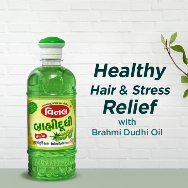 Vinal Brahmi Dudhi Hair Oil (500 ml) - Image 3