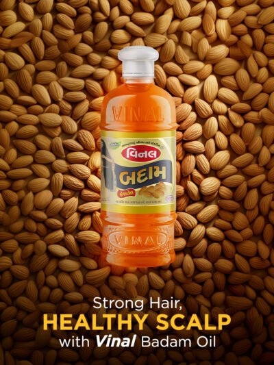 Vinal Badam Herbal Hair Oil (500 ml)