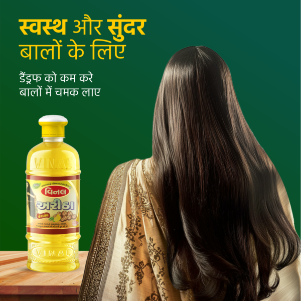 Vinal Aritha Hair Oil (500 ml) - Image 3